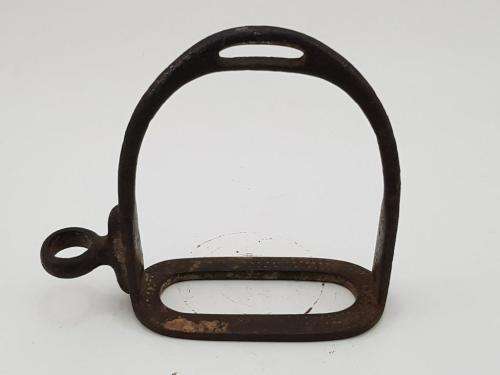 Old Stirrup with Lance rest. Boer War Lancers?