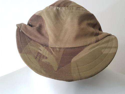 Rhodesian Camo Cap with Neck flap. 58 Cm.