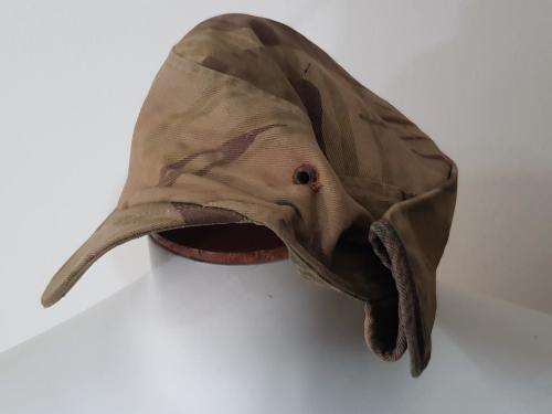 Rhodesian Camo Cap with Neck flap. 58 Cm.