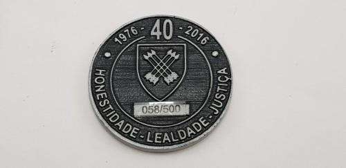 32 Battalion Medallion Challenge coin. Numbered