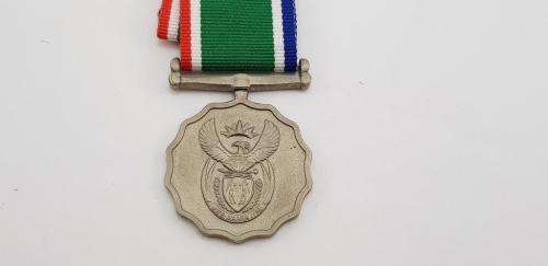 Full size Faithful Service Medal.