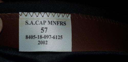 SA Navy Side cap.