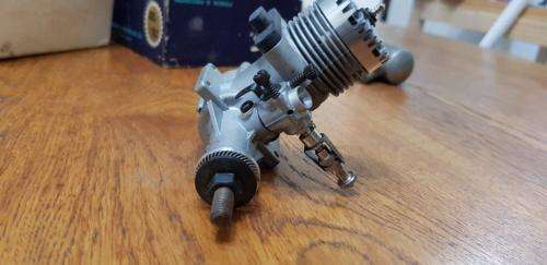 O.S. Max S35 R/C Airplane Engine in original box. Selling as is.