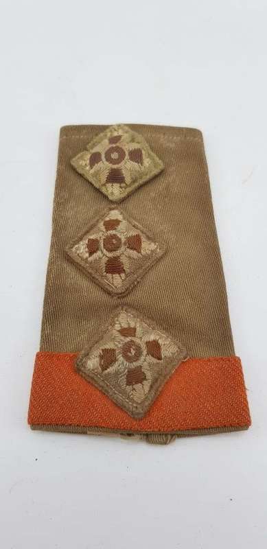 WWII South African Volunteer Captain Rank Epaulet.