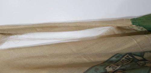 Rhodesian Flag with Partial William Smith label. Badly worn and torn.