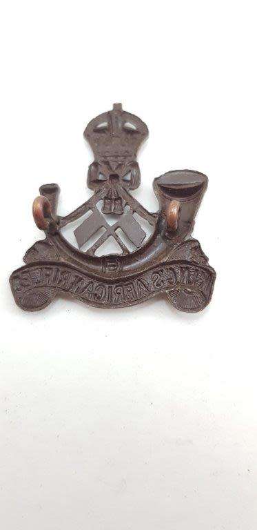 King's African Rifles Signal Section Cap Badge.
