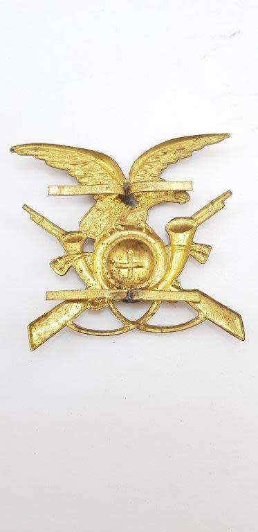 Italian WWII Alpini Infantry Cap Badge.