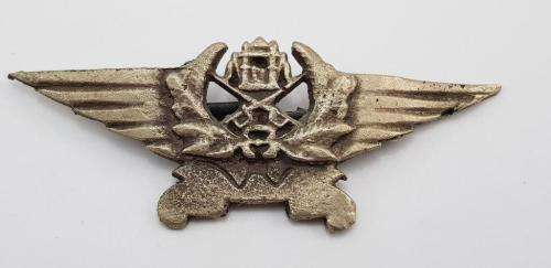 Unknown Parachute/Pilot Wings. Cast.