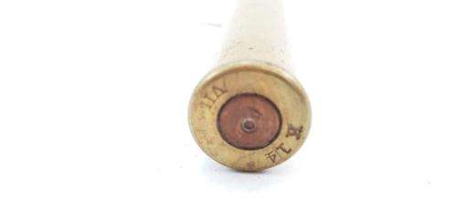 Brass and Silver pencil holder made from a 303 Casing. (M109)
