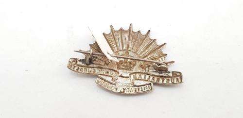 Silver Australian Commonwealth Military Forces Rising Sun Sweetheart Brooch. (SB227) for Dwayne