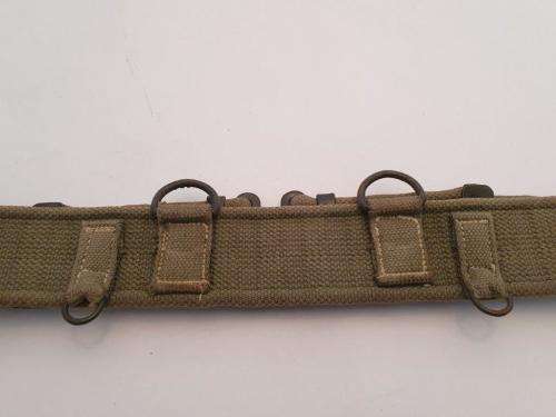Rhodesian Web Belt with D loops.