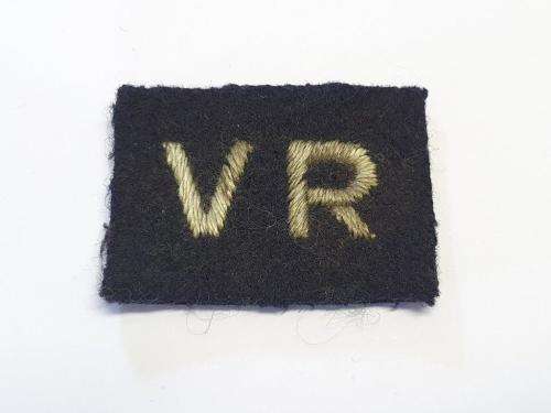 Rhodesian Air Force VR Shoulder title.