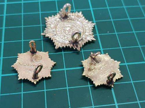 Rhodesian Army Service Corps Cap and Collar Badges.