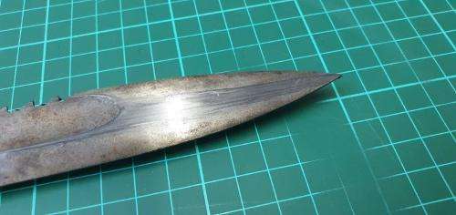 German KS98 Sawback Bayonet.