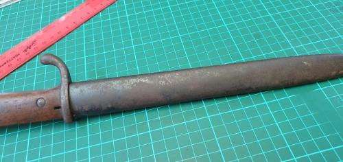 German KS98 Sawback Bayonet.