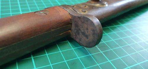 WWII Bayonet made in the SA Railway Workshops. Incompleted Bayonet. P88/P07 mixture.