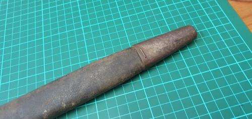 WWII Bayonet made in the SA Railway Workshops. Incompleted Bayonet. P88/P07 mixture.