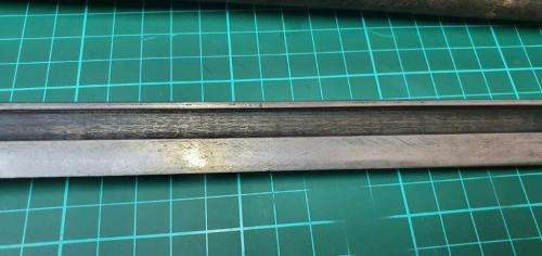 WWII Bayonet made in the SA Railway Workshops. Incompleted Bayonet. P88/P07 mixture.
