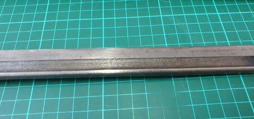 WWII Bayonet made in the SA Railway Workshops. Incompleted Bayonet. P88/P07 mixture.