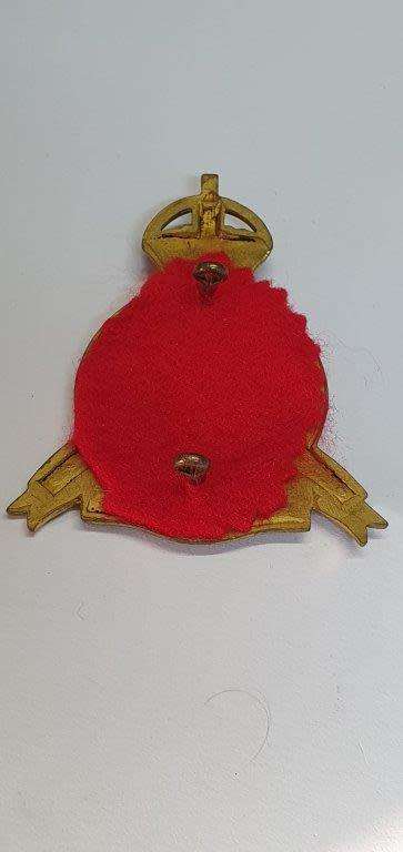 South African Constabulary Slouch Hat Badge, voided. Worn 1902-1908. Owen 1850.