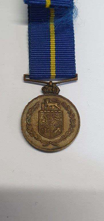 SAP 10 year Faithful Service Medal, Miniature.