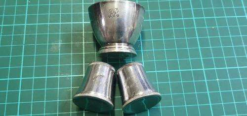 Rhodesia Railways Salt and Pepper shaker and Egg cup