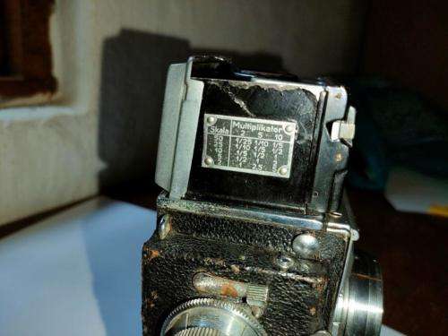 Rare Zeiss Ikon Contaflex TLR 35mm Camera.