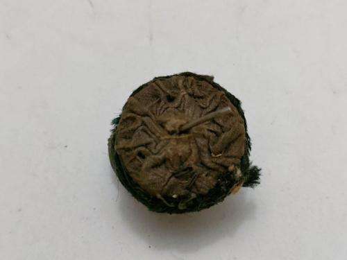 Unknown Sterling Silver Boss badge Indian Army.