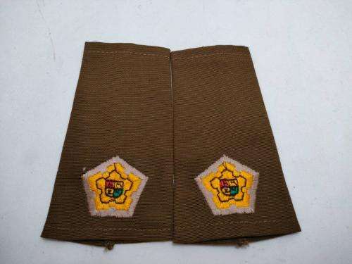 SADF Pair of Major Rank Epaulettes