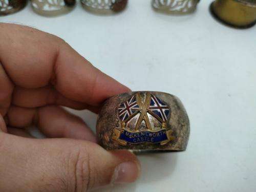 Union Castle Line RMS Kenilworth Castle Serviette ring.