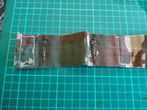 SADF 32 Battalion Camo watch strap and cover.