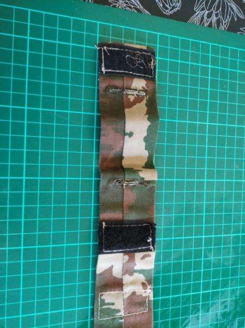 SADF 32 Battalion Camo watch strap and cover.
