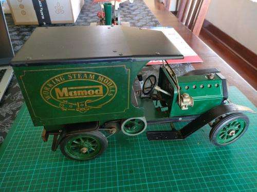 Mamod Live Steam Delivery Van. Last ran about 13 Years ago.