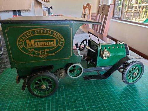 Mamod Live Steam Delivery Van. Last ran about 13 Years ago.