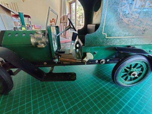 Mamod Live Steam Delivery Van. Last ran about 13 Years ago.