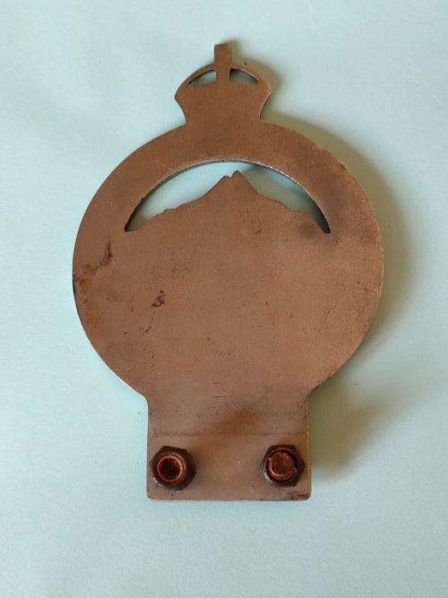 Royal East African Automobile Association car bumper badge.