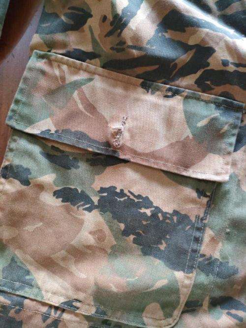 SA Railway Police/Ciskei Defence Force Camo Jacket. Colour is a bit faded?