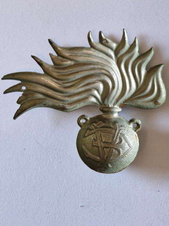 Italian WWII Military Police badge. 90 x 80 mm.