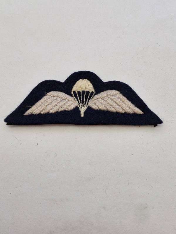 British RAF cloth Parachute wings.