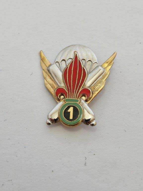 1st Foreign Legion Heavy Mortar Paratrooper Company Badge