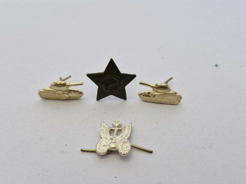 Russian Military Epaulette badges.