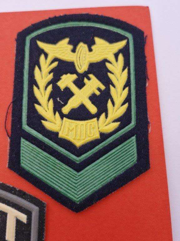 Original RUSSIAN MILITARY RAILROAD Winged Wheel PATCH