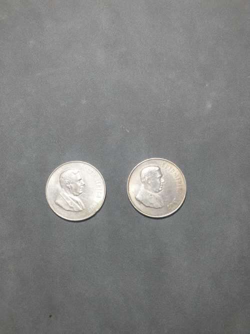 1 Rand 1967 both Afrikaans and English