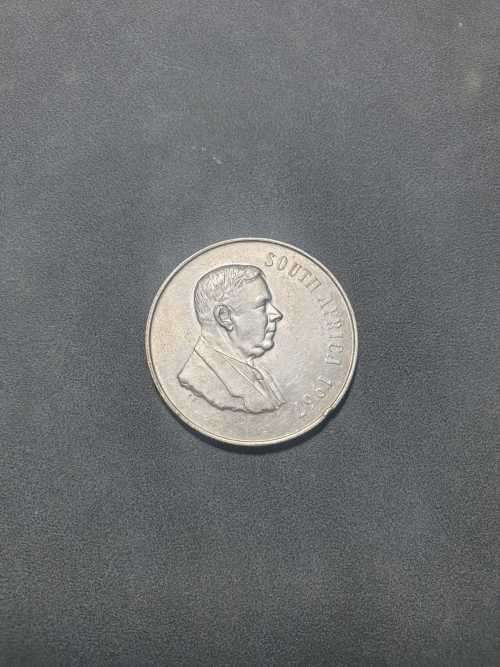1 Rand 1967 both Afrikaans and English