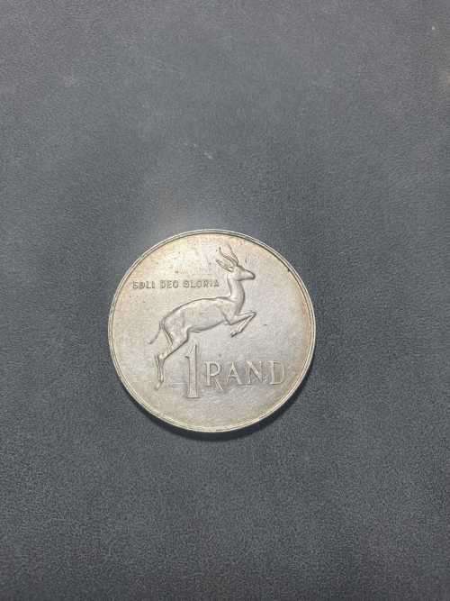 1 Rand 1967 both Afrikaans and English