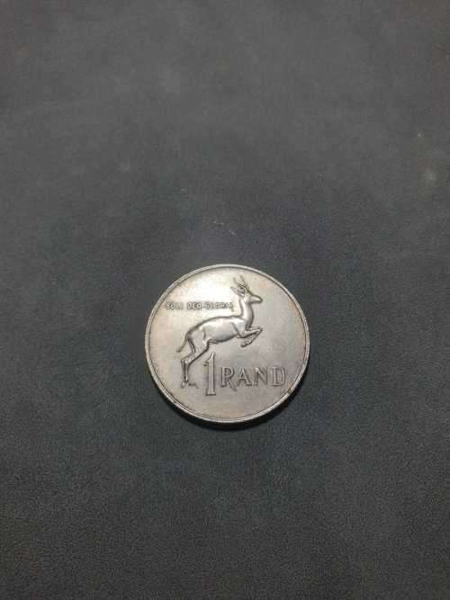 1 Rand 1967 both Afrikaans and English