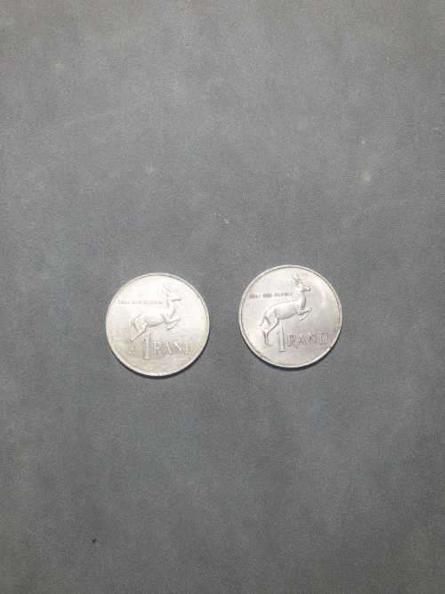 1 Rand 1967 both Afrikaans and English