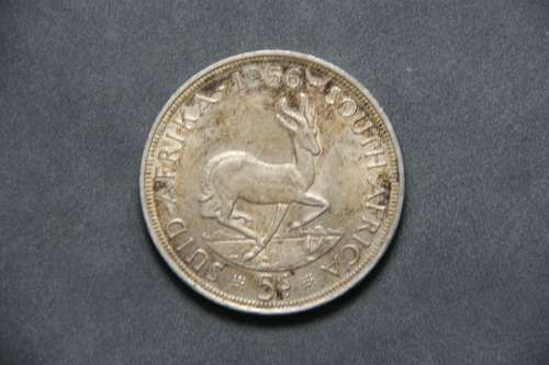 1956 5 SHILLING & 5 THREEPENCES