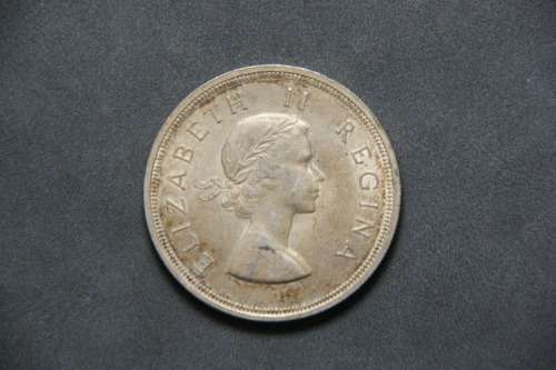 1956 5 SHILLING & 5 THREEPENCES