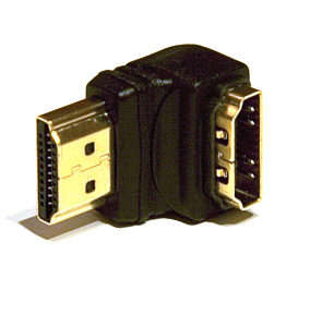 HDMI right angle adapter